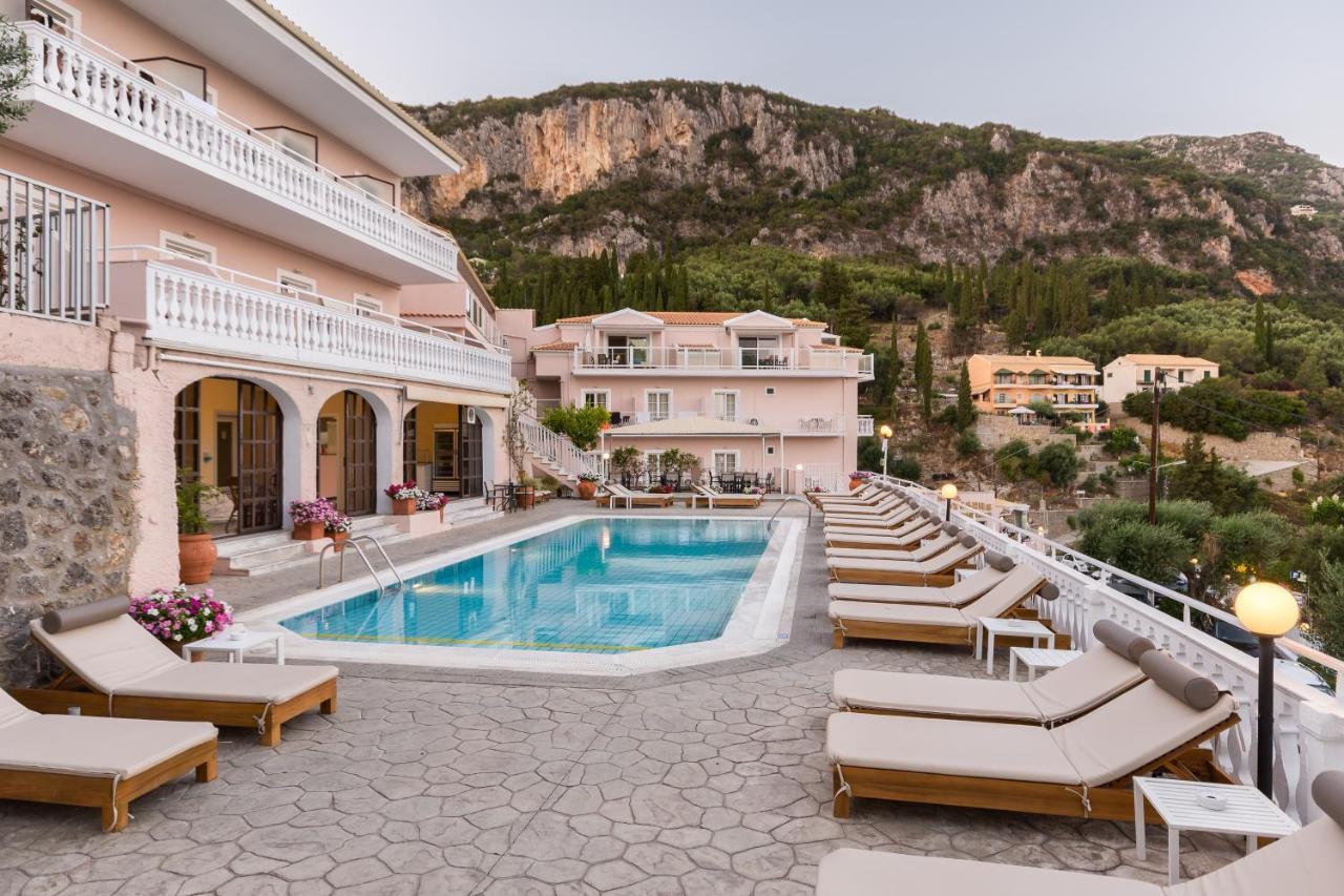 Odysseus Hotel Paleokastritsa Exterior foto